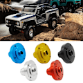 Miniatyrbild 3 av 5: 1/2/3/5 aluminium Diff direktaxel Diff- case för 1/10 AXIAL SCX10 Silver 1Set