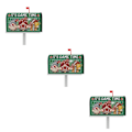 Miniatyrbild 5 av 5: 1/2/3/5 standardstorlek och väderbeständig printed fjäder YTYH2309032 3Set