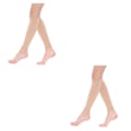 Miniatyrbild 2 av 5: 1/2/3/5 Dam S Calf Compression Strumpor Bekväma och skin color M 2Set