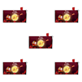 Miniatyrbild 1 av 5: 1/2/3/5 standardstorlek och väderbeständig printed fjäder YTYH2309089 5Set