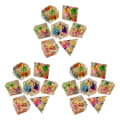 Miniatyrbild 5 av 5: 1/2/3/5 7x polyedriska tärningar Set Transparent Flower Graved Game 3Set
