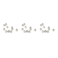 Miniatyrbild 3 av 5: 1/3/5 10 st 925 Lucky Loose Beads DIY-armband Smyckestillverkning Silver 4mm 3Set