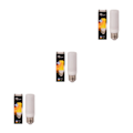 Miniatyrbild 5 av 5: 1/3/5 LED-flamma glödlampa med 3 ljuslägen för inomhusbruk 3W B22 blue light 3PCS
