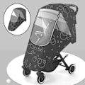Miniatyrbild 5 av 5: 1/2 Regnskydd Buggy Cover Väder För Shield Blue 100x58x50cm 1Set