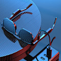Miniatyrbild 5 av 5: 1/3/5 Bluetooth Audio Smart Glasögon Vattentät Inbyggd mikrofon White 15.3 x 5 x 3cm 1Set