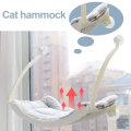 Miniatyrbild 3 av 5: Slitstark Cat Window Hammock Platsbesparande fönstersäte för inomhusbruk Plush Mat