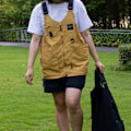 Miniatyrbild 2 av 5: Campingväst Axelväska Andas lätt för jakt Yellow M