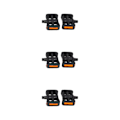 Miniatyrbild 2 av 5: 1/3 Electric För Bicycle Pedals Set Non För Slip Performance 3Set