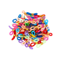 Miniatyrbild 5 av 5: 1/2/3/5 50 st Glasögon Glasögon Kedjeremshållare Loop Ends Type C 50 Pcs 2Set