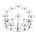 Miniatyrbild 3 av 5: 1/2/3 Acrylic Display Stand Organizer Tiered Display Stand för S 1Set