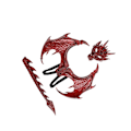 Miniatyrbild 2 av 5: Kids Dragon Costume Festival låtsas spela Wing Dinosaur Tail Red 30 x 24cm