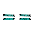 Miniatyrbild 1 av 5: 1/2/3/5 Öronkuddar Kudde Hörselskydd Andas Gamer Rhombus Green Shock-cushion Beam 2PCS
