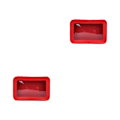 Miniatyrbild 1 av 5: 1/2/3 vattentät organizer för resor Kompakt Slitstark red 2PCS