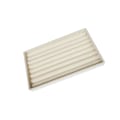 Miniatyrbild 4 av 5: 1/2/3/5 Stapelbar smyckesbricka Multipurpose Portable Velvet för Beige Rings Plate 5Set