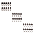 Miniatyrbild 5 av 5: 1/2/3 10 set Leaf OT Toggle Clasps Smycken Clasp Connectors Platinum 3Set