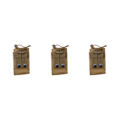 Miniatyrbild 4 av 5: 1/2/3/5 Radio Intercom Bag Interphone Magazine Pouch Hunting Yellow 3PCS