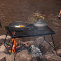 Miniatyrbild 5 av 5: Fällbart Campingbord Förvaringsnät Mesh Bärbar Picnic Camping