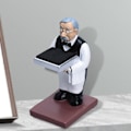 Miniatyrbild 4 av 5: 1/2 För Creative Watch Display Stand Organizer Resin Desktop Butler 1Set