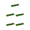 Miniatyrbild 3 av 5: 1/2/3/5 Miniature Cluster För Grass Grass Tufts Scenery Model Jungle Green 30 Pcs 5Set