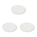 Miniatyrbild 2 av 5: 1/2/3/5 Plysch miniatyrmatta 1:12TH Dockhusleksak för white round round dia 18cm 3Set