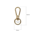 Miniatyrbild 3 av 5: 1/3/5 10 delar Swivel Snap Lobster Clasp Clips Nyckelring Golden 1Set