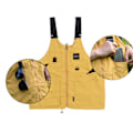 Miniatyrbild 3 av 5: Campingväst Axelväska Andas lätt för jakt Yellow M
