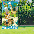 Miniatyrbild 2 av 5: 1/2/3 Återanvändbara speluppsättningar Banner Friends Interaction Toss Game Style C 1Set