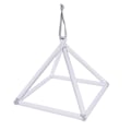 Miniatyrbild 4 av 5: Elegant Clear Quartz Crystal Singing Pyramid 8 Crystal Singing