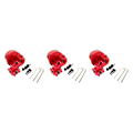 Miniatyrbild 4 av 5: 1/2/3/5 Metal Transmission Växellåda Motorväxel För 1/10 Axial Red 3Set