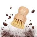 Miniatyrbild 4 av 5: 1/2/3/5 Rengöringsborste Trä Rund Kort för kaffe För Khaki 5.3 x 8 cm 1Set
