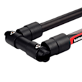 Miniatyrbild 2 av 5: Folding Handlebar Racing För Cykelskoter Flat Handle Bar Red 660mm
