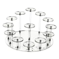 Miniatyrbild 1 av 5: 1/2/3 Acrylic Display Stand Organizer Tiered Display Stand för L 1Set