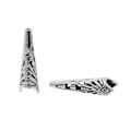Miniatyrbild 4 av 5: 1/2/3 30st Horn Tofs Caps Bead End Cap Charm smycken fynd 1Set