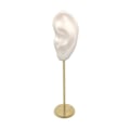 Miniatyrbild 4 av 5: 1/2/3 Örhänge Display Stand Human Ear Model Stud Holder Showcase Left Ear White Height: 18cm 1Set
