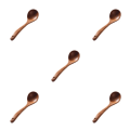 Miniatyrbild 3 av 5: 1/2/3/5 Brun MultipurposeTrä köksredskap Set för unisex Soup Ladle 5Set