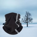 Miniatyrbild 2 av 5: 1/2/3 halsdamask Andas vindtät fiskescarf Black 25x30cm 1Set