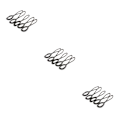 Miniatyrbild 1 av 5: 1/2/3/5 5 stycken Non- För slip Stark För Dragkedja Dragsladd Zip Grey 66mm 3Set