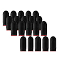 Miniatyrbild 3 av 5: 1/2/3/5 20 delar Gaming Finger Sleeves Anti Sweat Andas Red 45 x 25mm 1Set