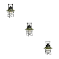 Miniatyrbild 3 av 5: 1/3/5 metall LED hängande justerbar tältljus ficklampa USB type2 3PCS