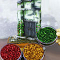 Miniatyrbild 4 av 5: 1/2/3/5 Miniature Cluster För Grass Grass Tufts Scenery Model Autumn yellow 110ml 1Set