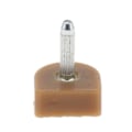 Miniatyrbild 4 av 5: 1/2/3/5 3 par Snygga högklackade tips Taps Skoreparation Apricot 14x14mm 1Set