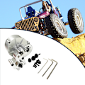 Miniatyrbild 3 av 5: 1/2/3/5 Metal Transmission Växellåda Motorväxel För 1/10 Axial Red 1Set