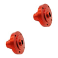 Miniatyrbild 1 av 5: 1/2/3/5 aluminium Diff direktaxel Diff- case för 1/10 AXIAL SCX10 Red 2Set