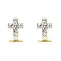 Miniatyrbild 3 av 5: 1/2/3/5 Stående krucifix Jesus Scriptures Cross Bön Gold 20cm 2Set