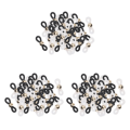 Miniatyrbild 3 av 5: 1/2/3/5 50 st Glasögon Glasögon Kedjeremshållare Loop Ends Type A 50 Pcs 3Set