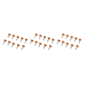 Miniatyrbild 4 av 5: 1/2/3/5 Högklackade spetsar Kranar Skoreparationsbyte Apricot Fine 10mm 10mm Thin Pin 3Set
