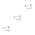 Miniatyrbild 5 av 5: 1/2/3/5 Miniatyr Badkar Toalett Handfat Spegel Set Keramik Robust type 1 3Set