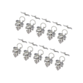 Miniatyrbild 3 av 5: 1/2/3 10 set Leaf OT Toggle Clasps Smycken Clasp Connectors Silver 1Set
