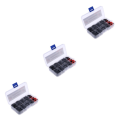 Miniatyrbild 4 av 5: 1/3 1 Box Badmintonracket Racket Grommets Öljetter Tillbehör 3PCS