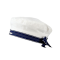 Miniatyrbild 2 av 5: 1/2/3 Sjömansmössa Stickad Mesh För Baskermössa Navy Mariner Cap White 56cm-58cm 1Set